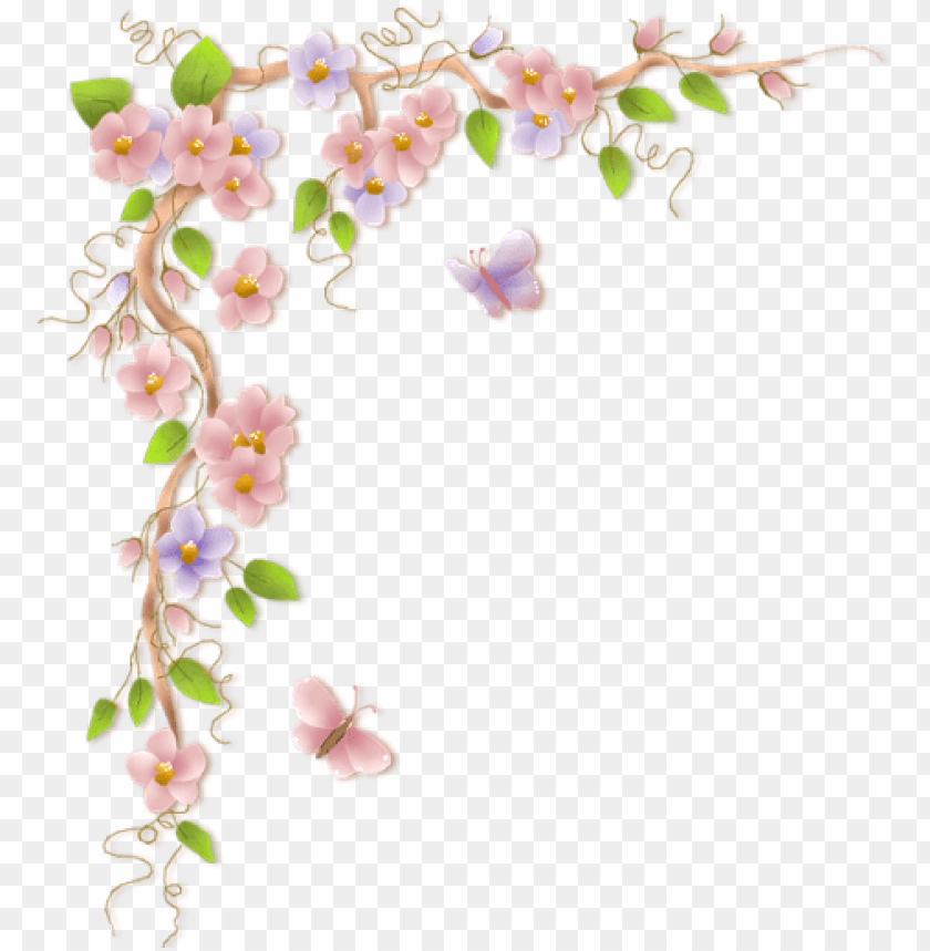 flower vine border clip art 11562895180rentdp9taz