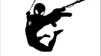 spider man silhouette by ba ru ga d6yg6la fullview