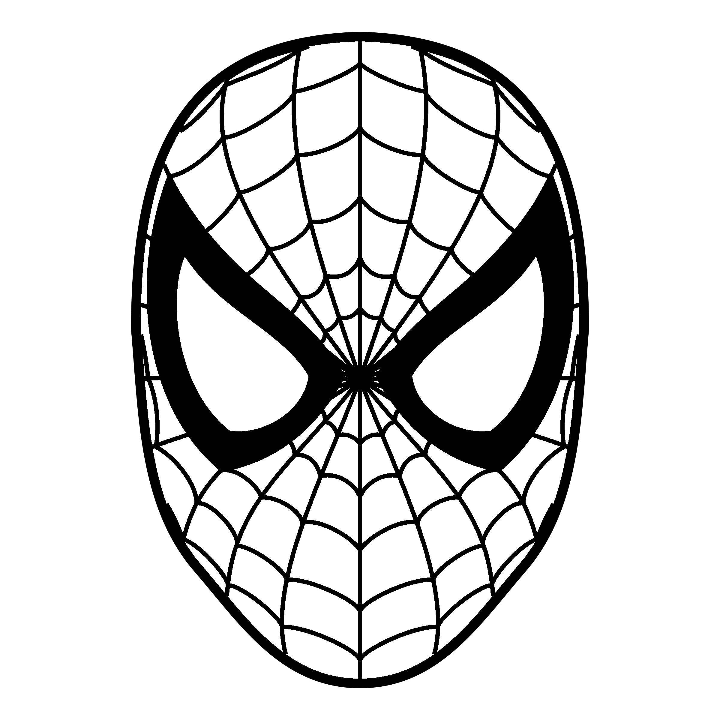 spider man 4 logo black and white