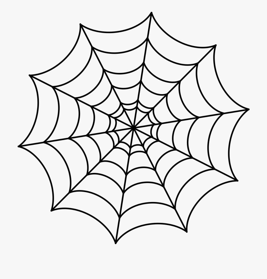 spider man web clipart 4