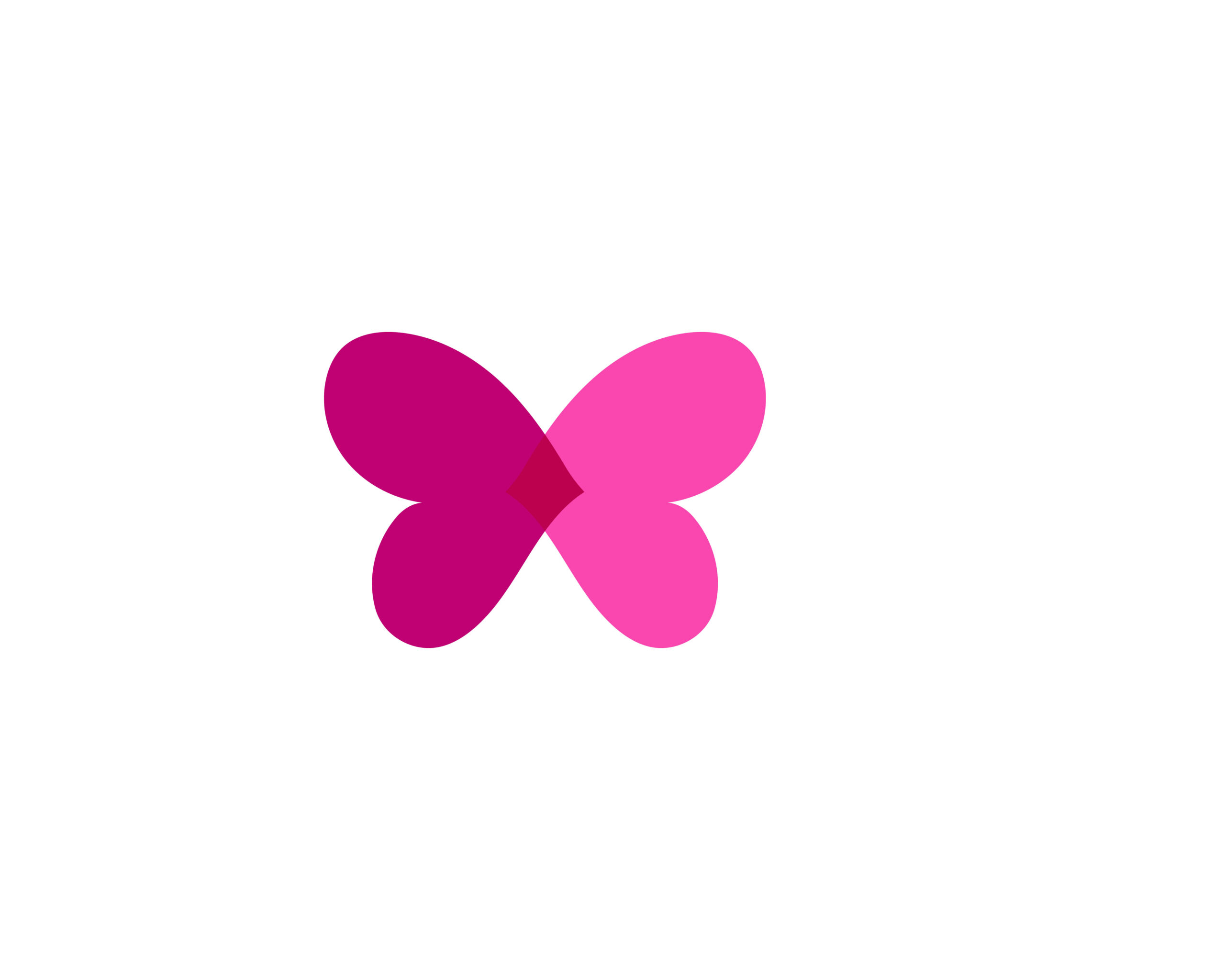vector butterfly conceptual simple colorful logo scaled