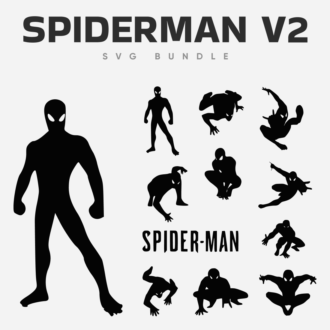 01. spiderman v2 svg bundle 1100 x 1100
