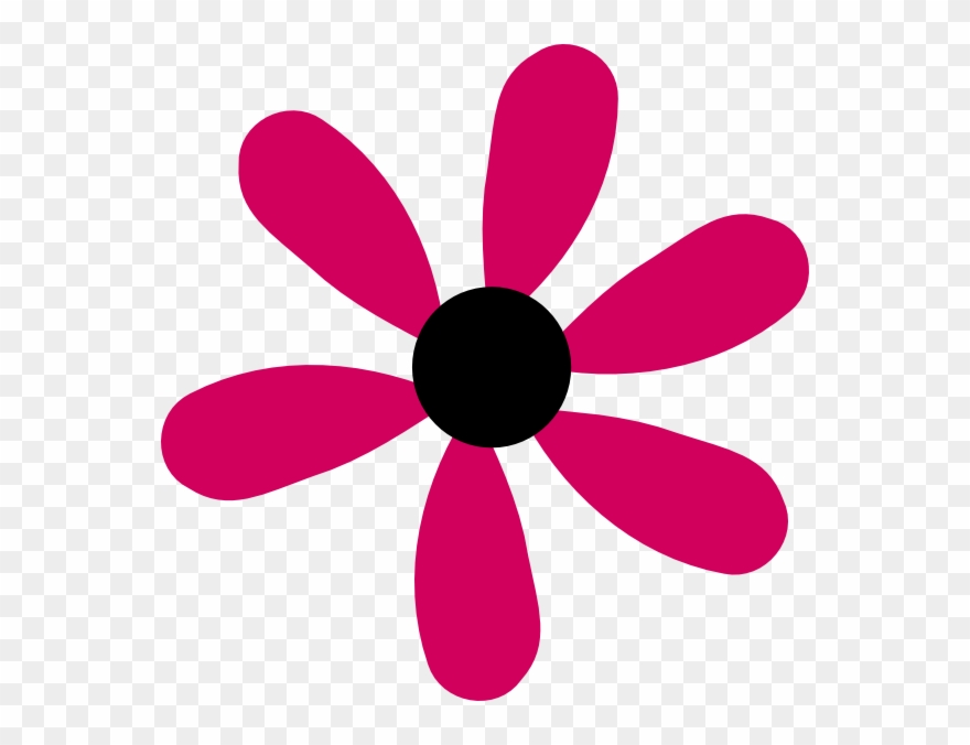 153 1532524 pink flower 6 petals svg clip arts 588