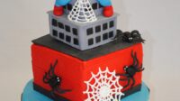 900 719409mVdV spiderman birthday cake