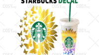 butterfly starbucks cup svg 1761 83wln