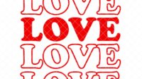 Love Valentine SVG File