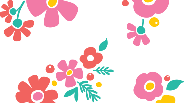 color floral motifs