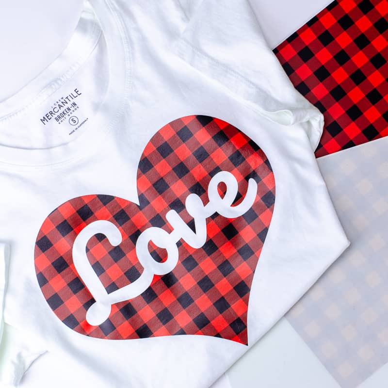 DIY Valentines Shirt with Cameo SVG FeatureImg